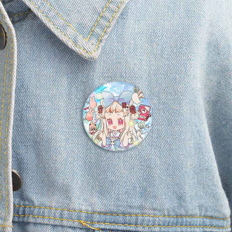 Huy Hiệu Cài Áo Hình Nhân Vật Anime