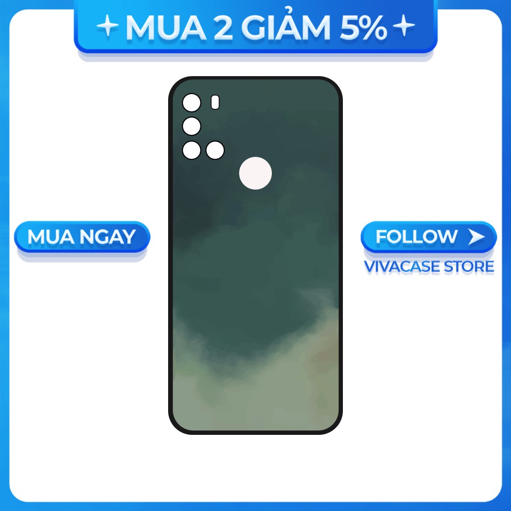 Ốp lưng Vsmart Joy 3/Joy 4/Active 3/Bee 3/Live/...dẻo đen hình Water Colour