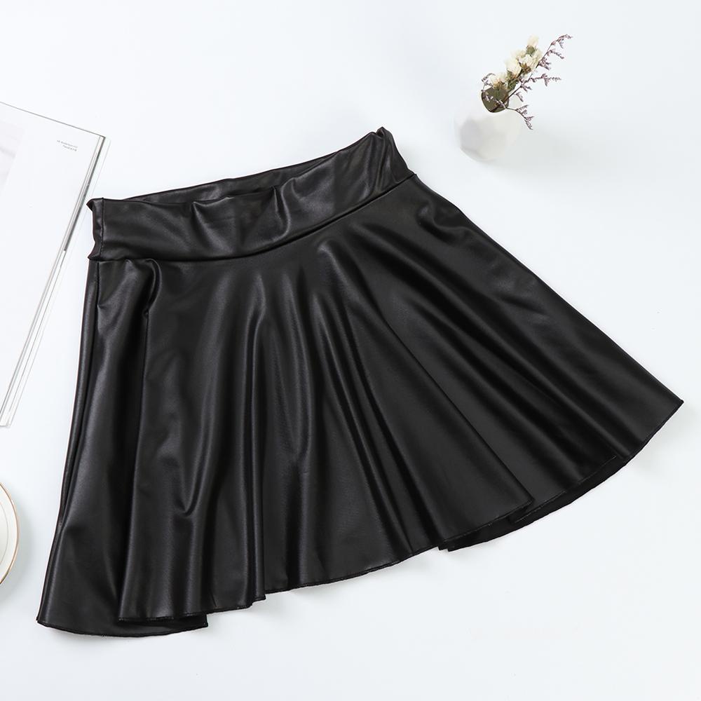 Chân Chân Váy Da Lưng Cao Đa Năng Thời Trang Công Sở