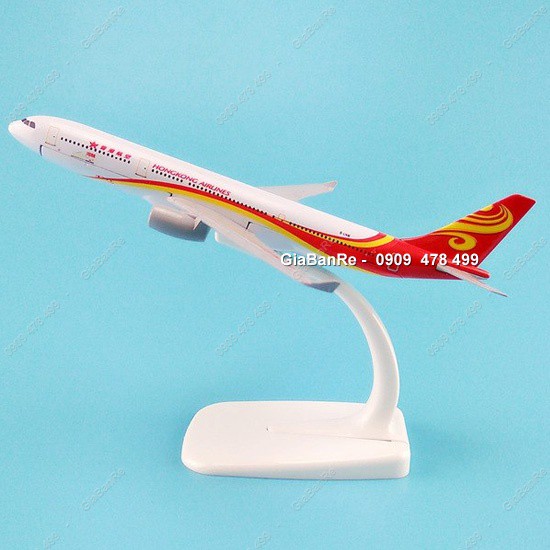 Mô Hình Kim Loại Máy Bay Hongkong Air – 16cm Kèm Đế - 8940