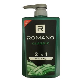 Romano tắm gội 2 in 1 (650g)