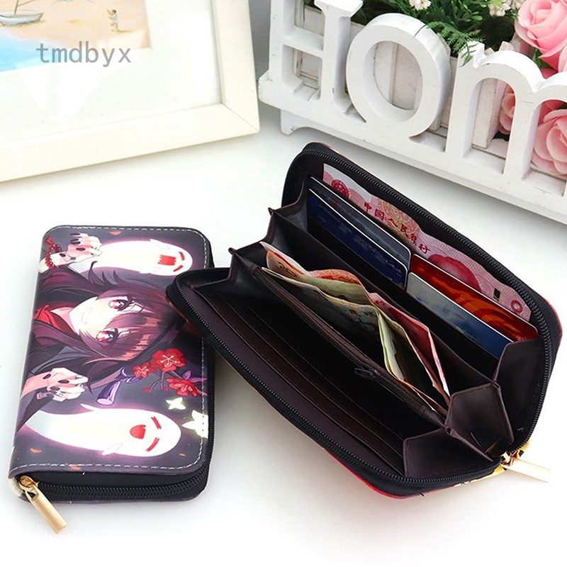 Tmdbyx Ví Da PU Đựng Tiền Xu Genshin tác Động Genshin Va Chạm Baal keqing paimon Barbara