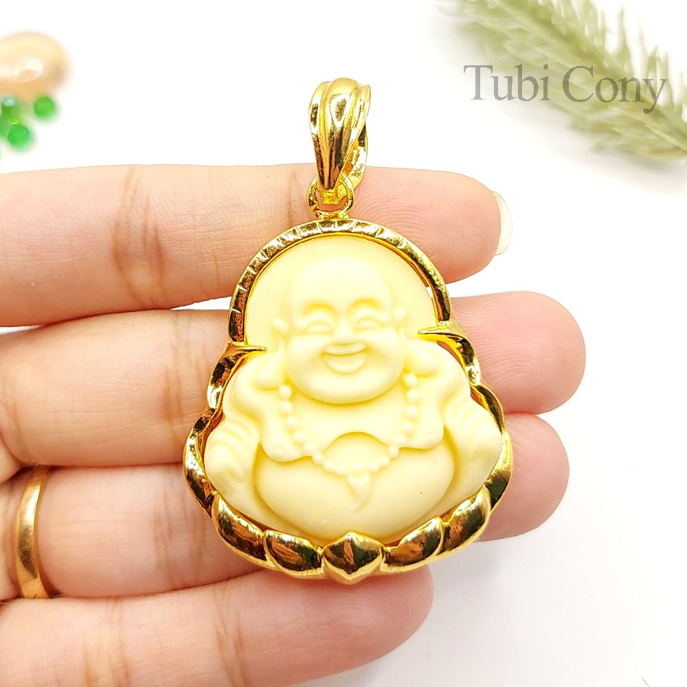 Mặt Dây Chuyền Trái Ngà Phật Di Lặc 042RDX1.190822