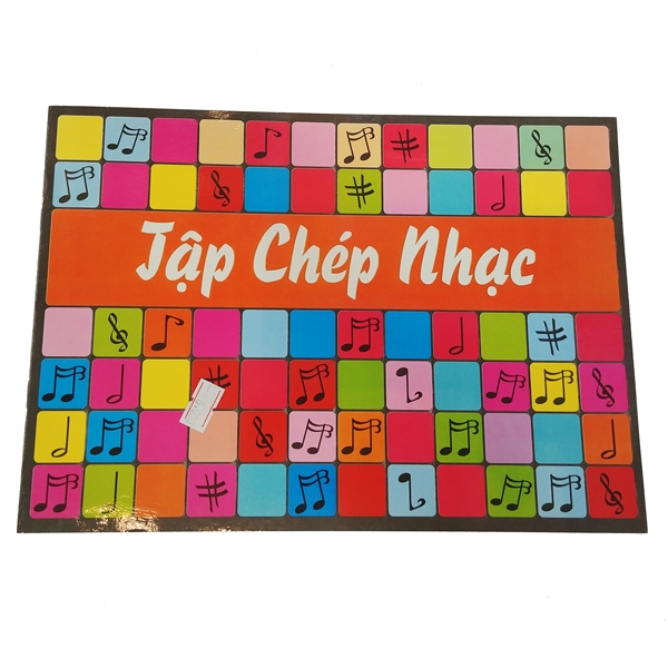 Tập Chép Nhạc - Khổ Ngang - 32Trang