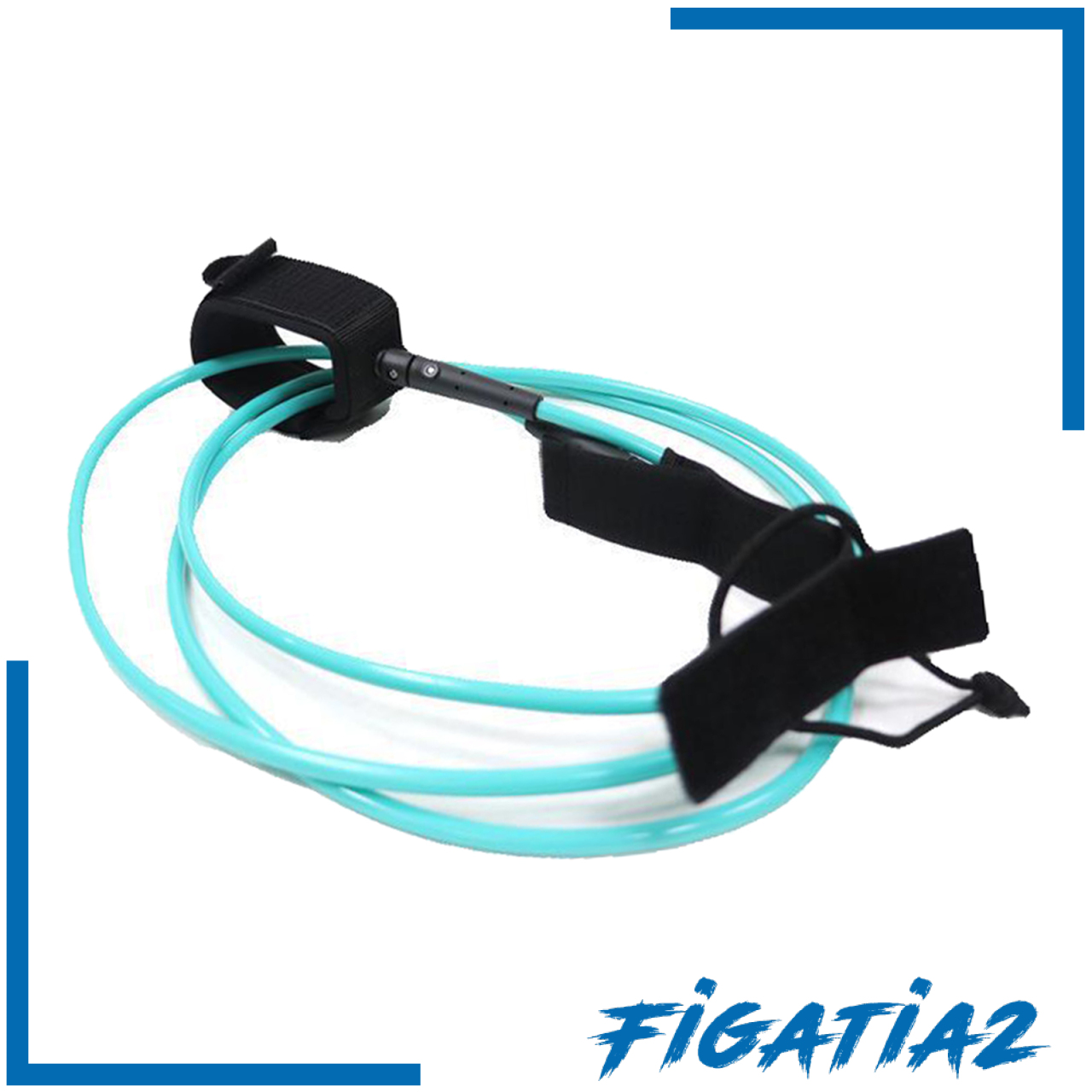 [FIGATIA2]10 Feet Surfing Ankle Leash Stand Up Board Leg Rope Leg Wrists Tether Cord