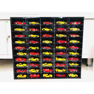 Kệ mica trưng bày xe mô hình 1/64