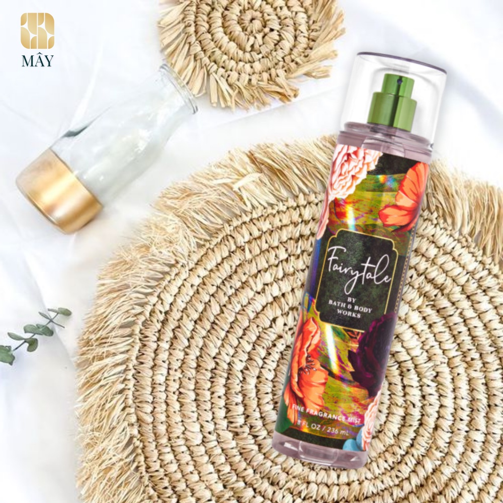 Body mist FAIRYTALE - xịt khử mùi toàn thân mùi Body Mist Bath And Body Works Mỹ 236ml
