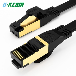 Cáp mạng Ethernet U-KCOM LAN CAT8 2000 MHz 40Gbps 0.5M tốc độ cao truyền dữ liệu ổn định