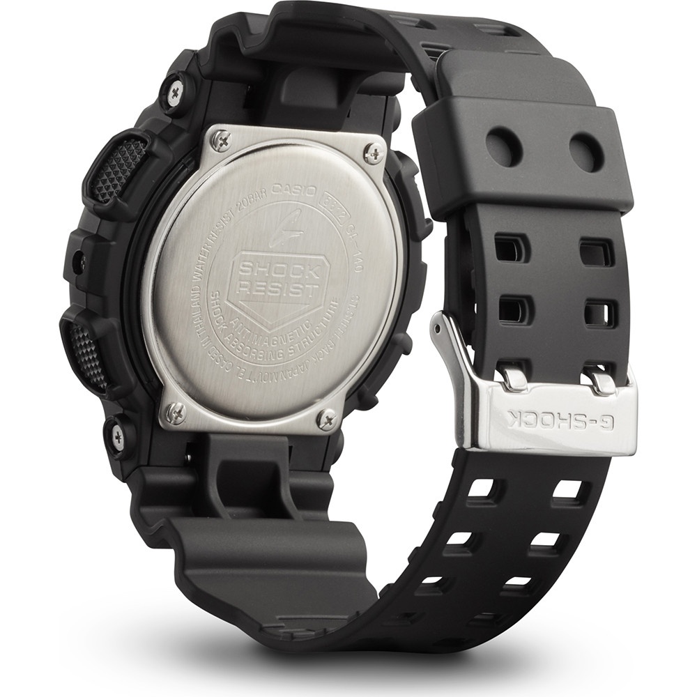 Đồng Hồ Casio Nam Dây Nhựa GSHOCK GA-140-1A1DR Chính Hãng