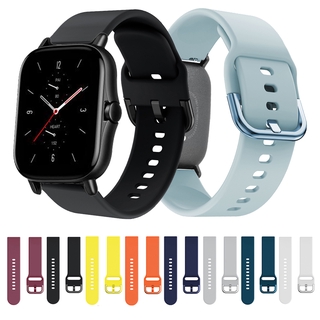 Dây Đồng Hồ Bằng Silicon 20mm Cho Huami Amazfit Pop / Amazfit Gts 2 / Haylou LS02 / COLMI P8