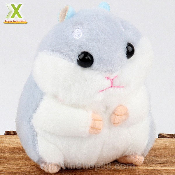 Móc khóa chuột Hamster dễ thương V.3, Móc khóa hình chuột Hamster siêu đáng yêu nhiều màu sắc - Winz.vn