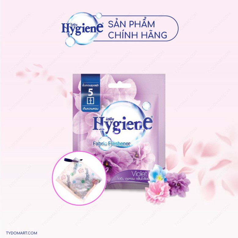 [G032] [BÁN CHẠY NHẤT] Túi thơm để tủ quần áo Hygiene Thái Lan có 5 màu đa dạng nhiều mùi hương S030