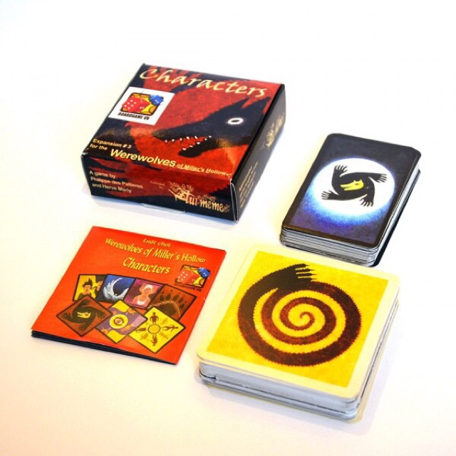 Board Game Bài Ma Sói Characters Cơ Bản Việt Hoá