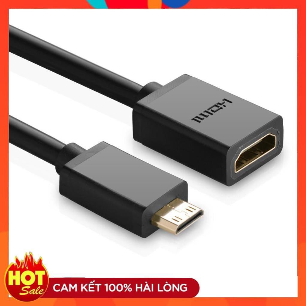 [Chính Hãng] MINI HDMI sang HDMI UGREEN 20137- Hàng Chính Hãng bảo hành 18 tháng