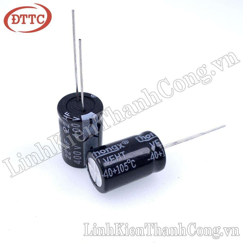 Tụ 22uF 400V (13x21mm)