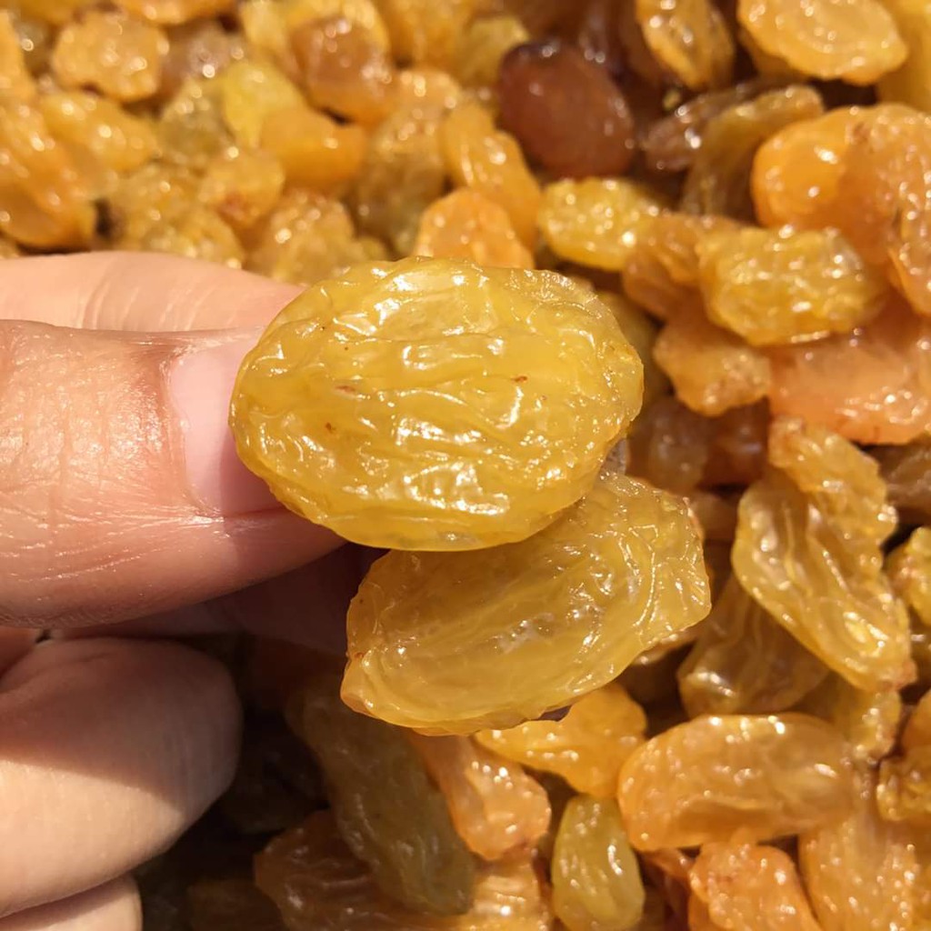 Nho Lion Mỹ Sấy Dẻo Không Đường Trái To Lon 200gr