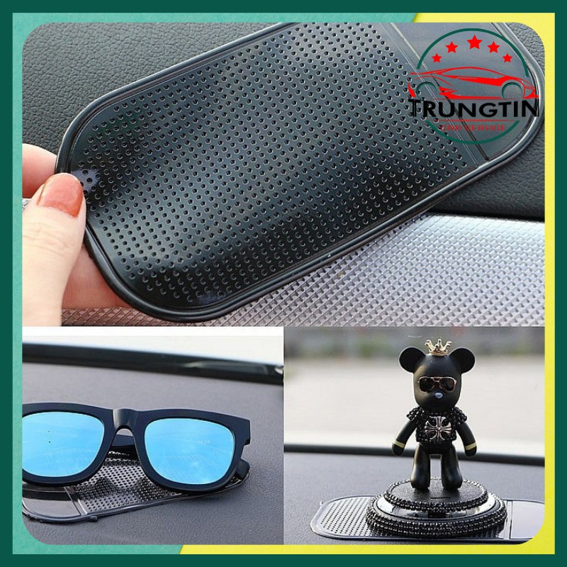 Miếng dán chống trượt silicon chống trượt điện thoại tượng trang trí trên taplo xe ô tô xe hơi. | BigBuy360 - bigbuy360.vn