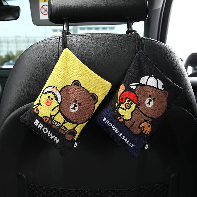 Line Friends Car Bamboo Charcoal Bag Car New Car Formaldehyde Absorption Deodorant Deodorant Charcoal Bag Car Activated Carbon car accessories Hn9a