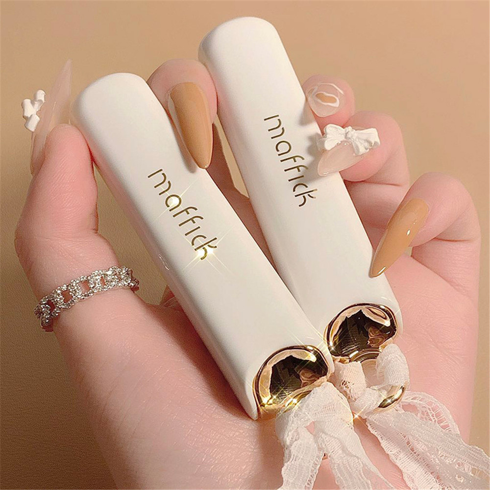 6 màu Son môi Hàn Quốc Sẵn sàng Stock Light Matte Lip Balm Bền Trắng với Ren Phổ biến Học sinh Trang điểm Làm đẹp