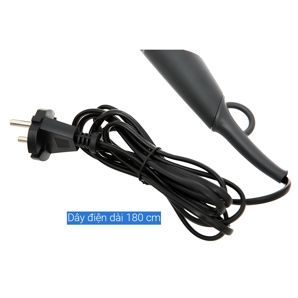 Máy Sấy Tóc Phillips BHD350, Màu Đen Hồng, Chính Hãng, Bảo Hành 24 Tháng