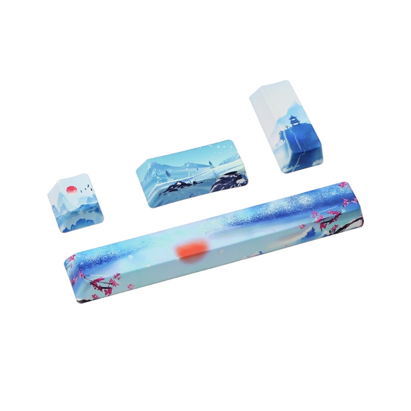 Bộ 4 Nút Bấm 5 Mặt Thay Thế Cho Bàn Phím Cơ MX switch 6 25U ESC profi