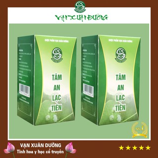 [Combo 2 hộp] Mất ngủ Tâm An Lạc Tiên của Vạn Xuân Đường giúp ngủ ngon sâu giấc, cải thiện mất ngủ khó ngủ về đêm