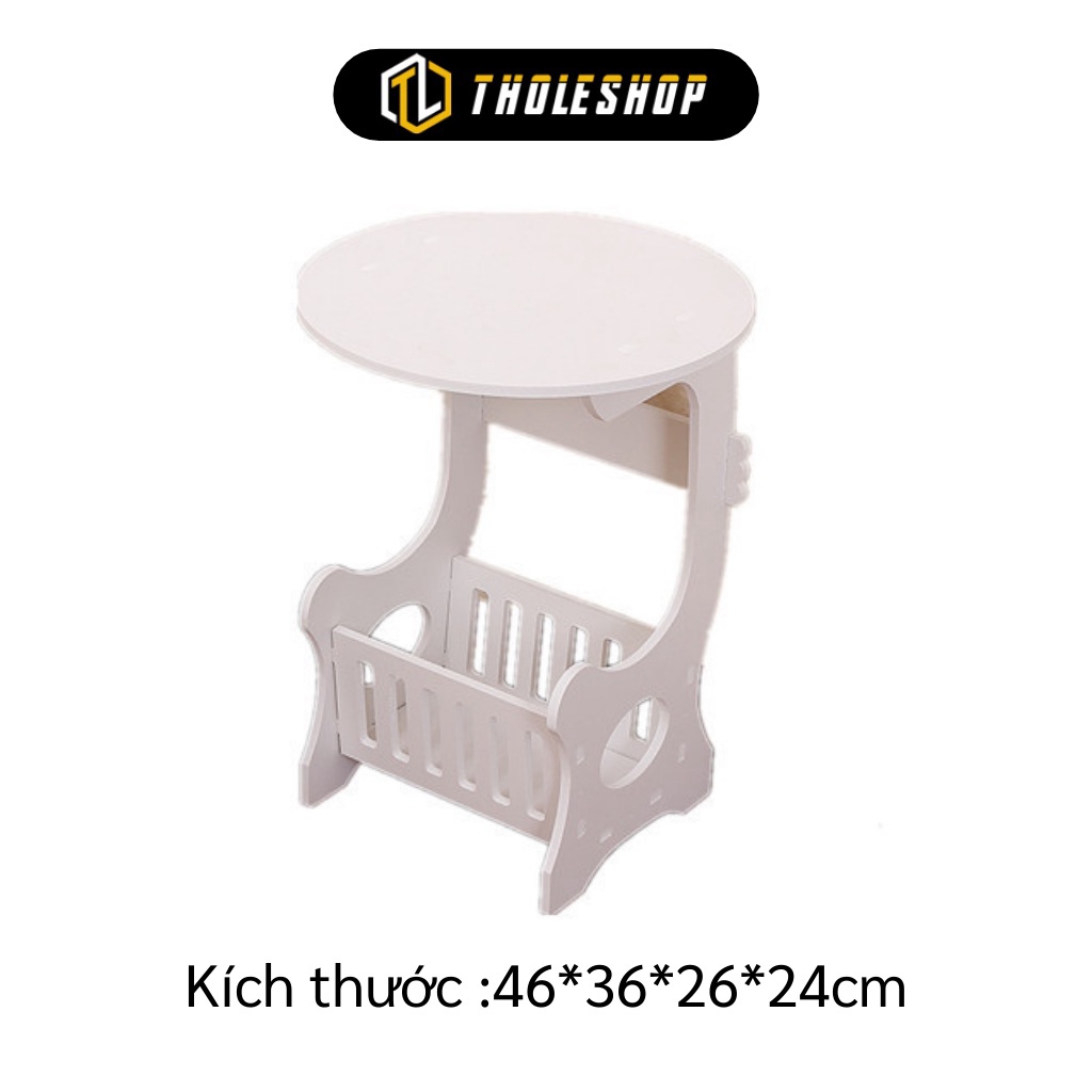 Kệ bàn XẢ TỒN Kệ để đồ trang trí phòng, đầu giường dễ tháo lắp 46x26x36x24cm 9485