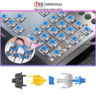 Bàn Phím Cơ Gaming Cho PC, Laptop Cao Cấp YINOIAO ZK4 Pro Nút Tròn Có 10 Chế Độ Led RGB Khác Nhau Chiến Mọi Game