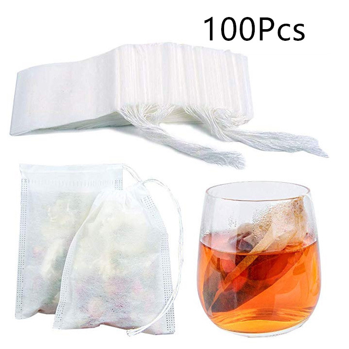 Set 100 Túi Lọc Trà Dùng Một Lần Tiện Lợi