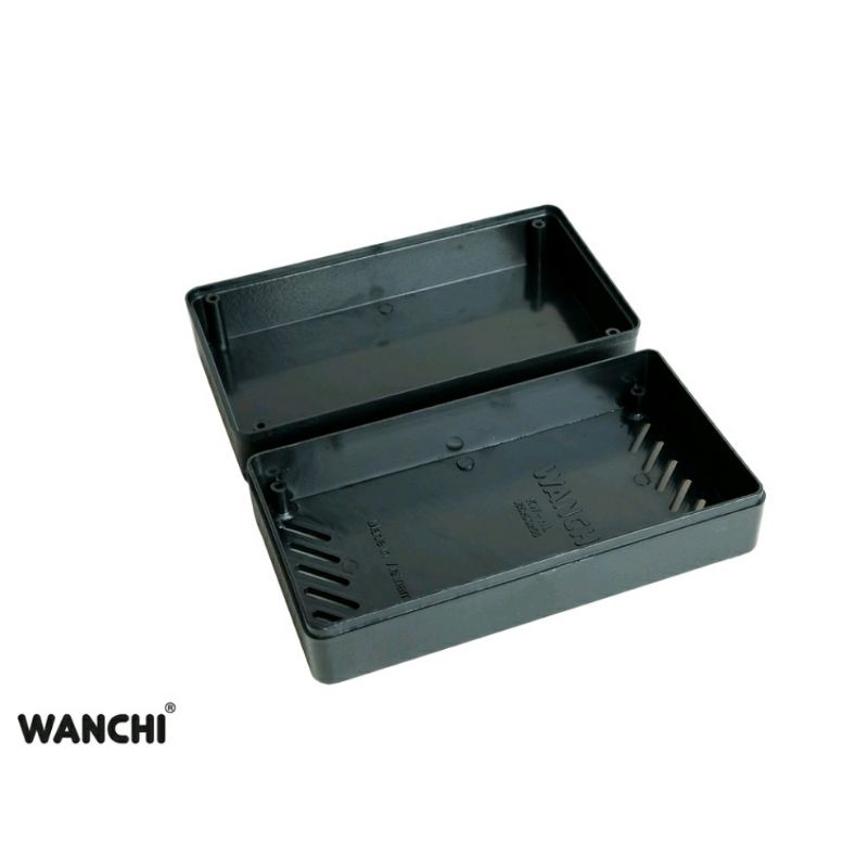 10 hộp nhựa ABS màu đen 165mm x 90mm x 55mm