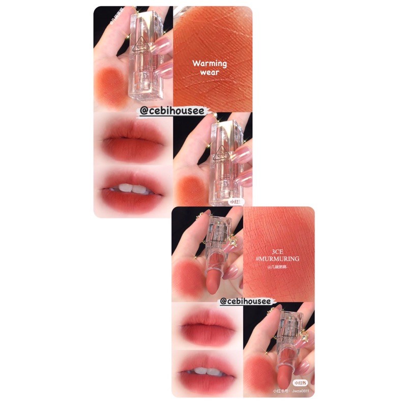 Son thỏi 3CE Soft Matte Lip Stick TRẢ ORDER