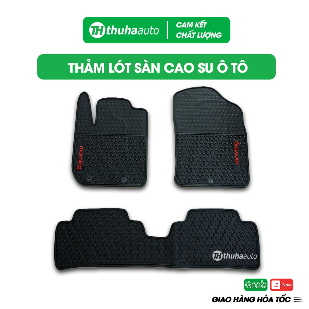 Thảm lót sàn cao su đúc theo xe KIA MORNING 2012-2020