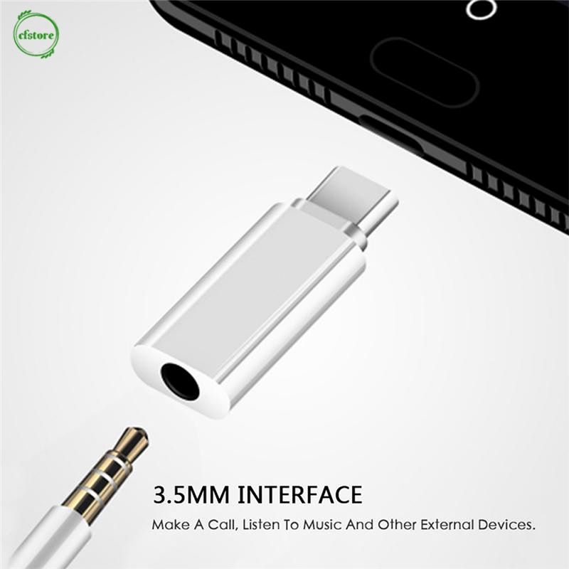 Dây Cáp Chuyển Đổi Cổng Type-C Sang 3.5mm Chuyên Dụng Cho Huawei P20 Lite Mate 20