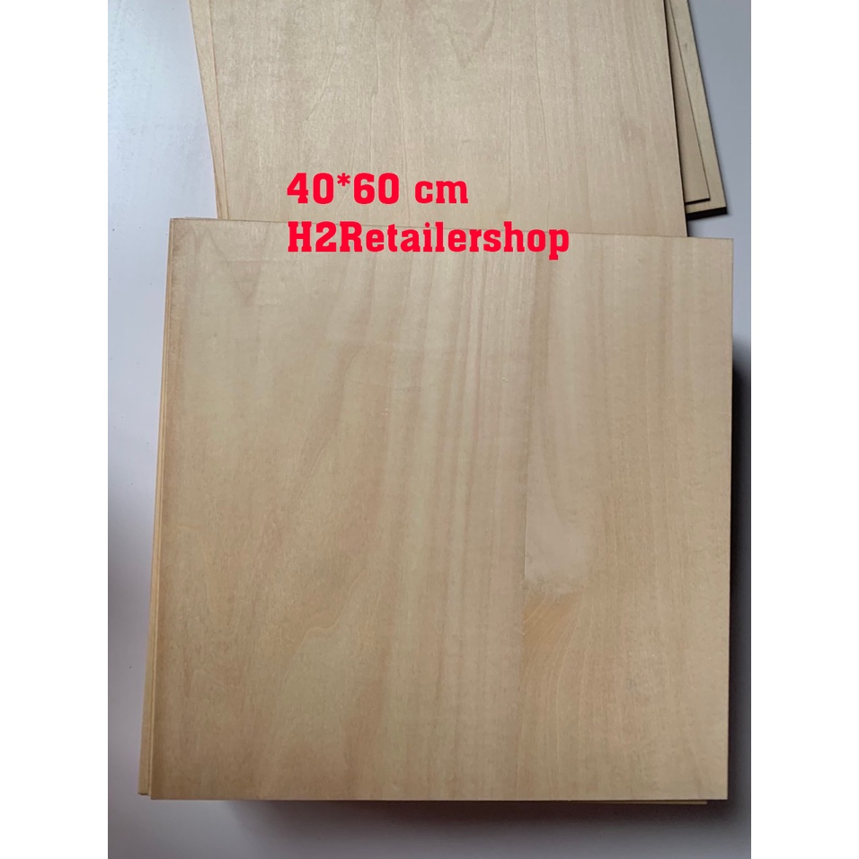 Combo 10 tấm Gỗ ép Plywood chuyên làm mô hình chiều dày 2mm-3mm-4mm kích thước 60x90 cm (hàng nhập khẩu loại đẹp)