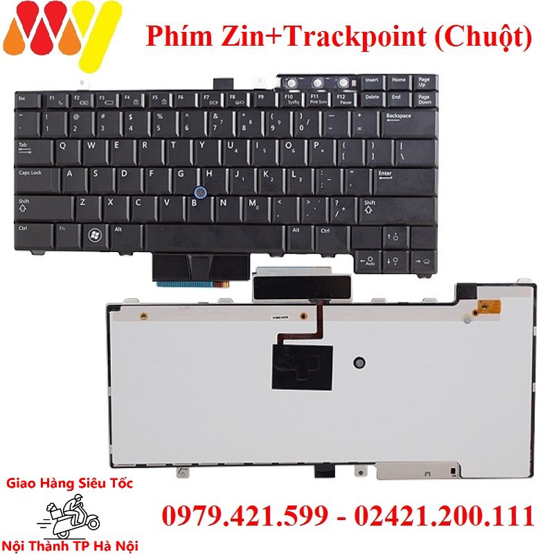 Bàn phím laptop Dell E6400 E6500 E6510 E6410 WX4JF LATITUDE NEW | WebRaoVat - webraovat.net.vn