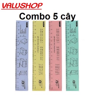 Thước dẻo PP 18cm Điểm 10 SR-023