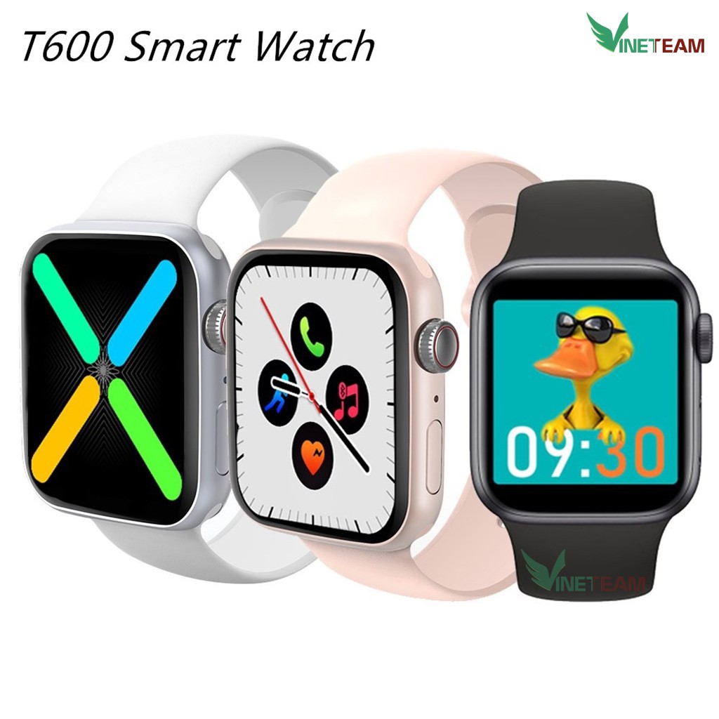 Đồng Hồ Thông Minh SMART WATCH T600-Nghe Gọi Trực Tiếp Zalo,Facebook...-Bản cải tiến T500-Có tiếng Việt -dc4374