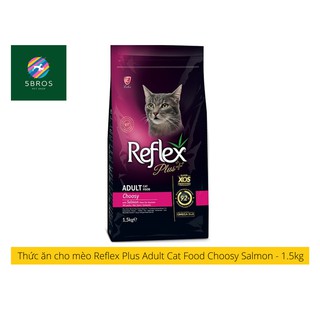 [Quận 5] - [1.5kg] Reflex Plus thức ăn hạt khô cho mèo (đặc biệt dành cho mèo kén ăn) siêu cao cấp vị cá hồi 1.5kg