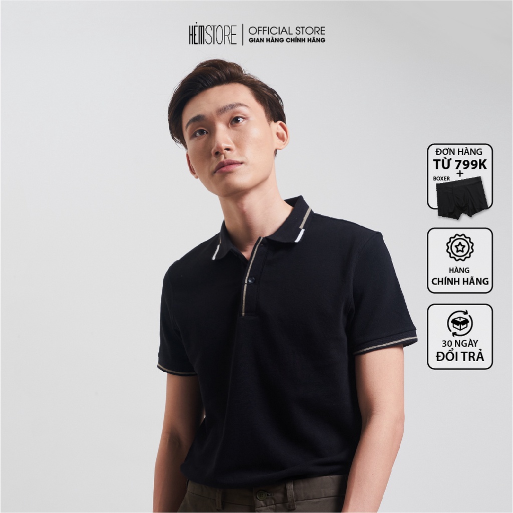 [Mã LTP50 giảm 50000 đơn 150000] Polo STS Diamond Chất Pique Cổ Viền Trụ Dệt nhỏ tay ngắn SAPL56 | Hẻm Store | BigBuy360 - bigbuy360.vn