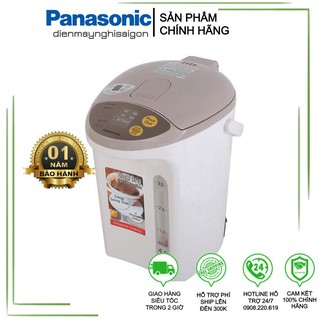 [Chính hãng - Bảo hành 1 năm] Bình thủy điện Panasonic PABT-NC-EG4000CSY 4 lít