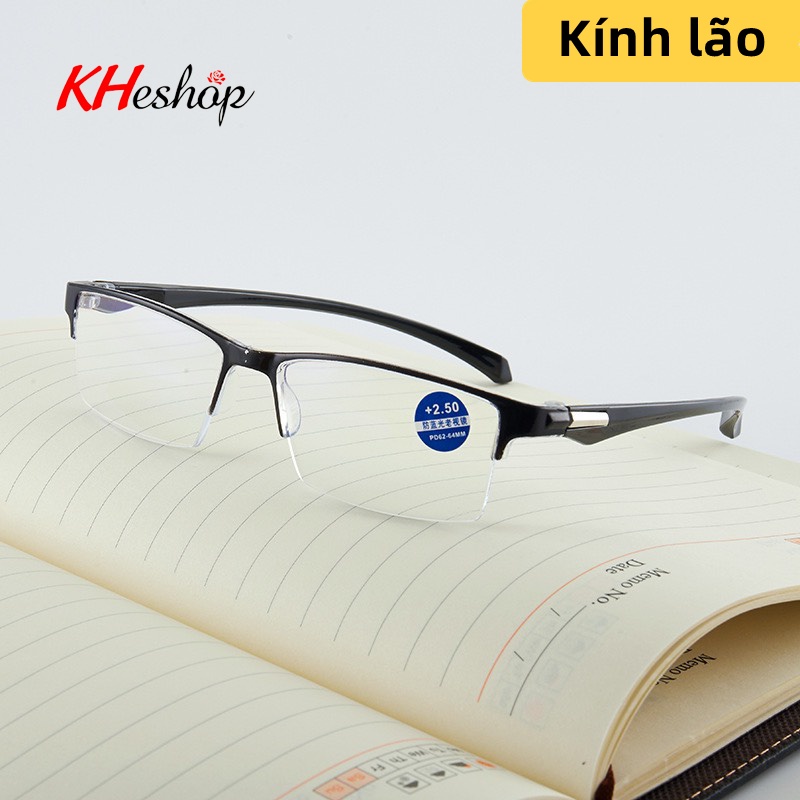 Kính đọc báo cho người già chống ánh sáng xanh cho cả nam và nữ, gọng dẻo siêu bền mã Y8606