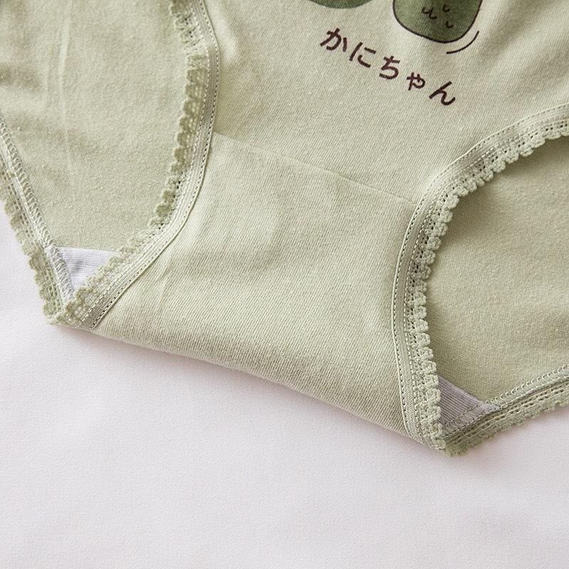 Quần Lót Cotton Hình Quả Bơ Siêu Xinh Thoáng Mát Thấm Hút Mồ Hôi Kháng Khuẩn WL98