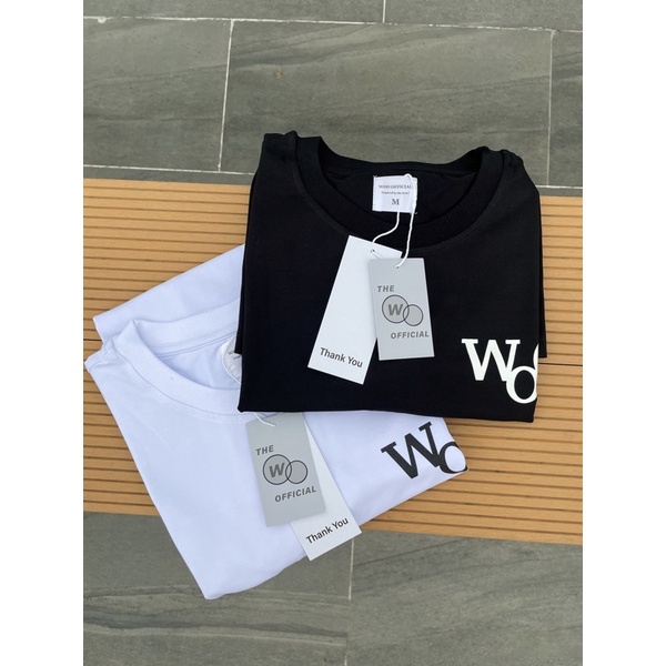 ' WOO ' Tee SS1 -Áo thun WOO 2 màu Trắng/Đen