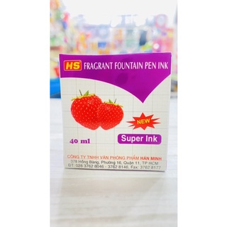 Mực viết máy dâu thơm
