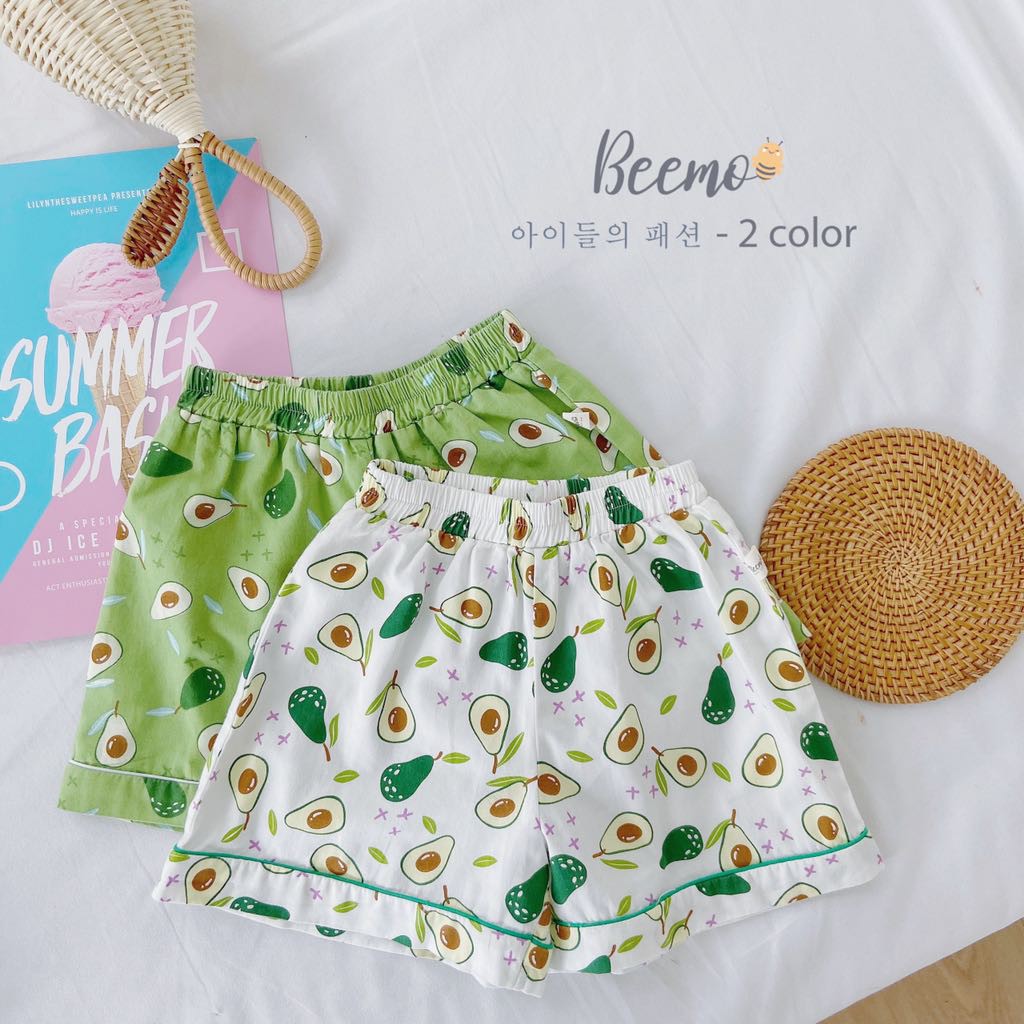 Bộ Pijama cộc tay Beemo bé trai/ bé gái (hình thật/hàng sẵn/video)