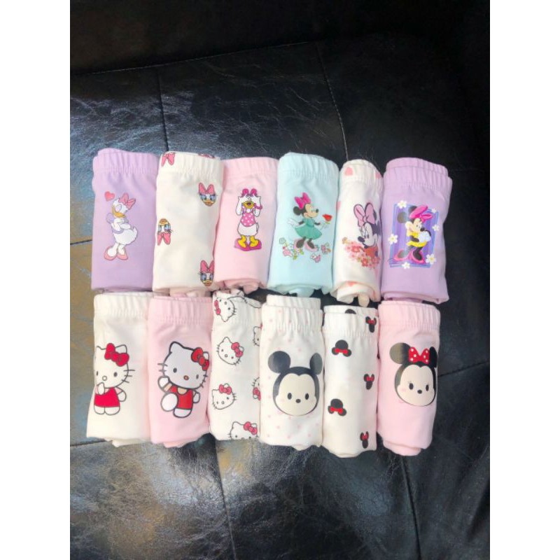 Set 3 Quần Chip Đùi TeenGo Cho Bé Kèm Sticker