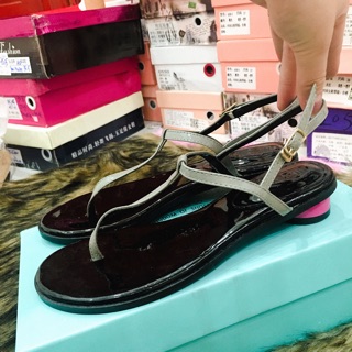 Dép sandal bệt xỏ ngón size 38 ảnh thật