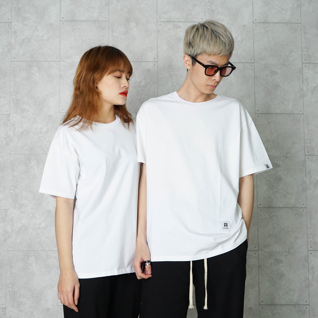 [HOT TREND 2021] Áo unisex TILAA FASHION Basic Tee  phông trơn nam nữ tay lỡ oversize rộng 12 màu AT01