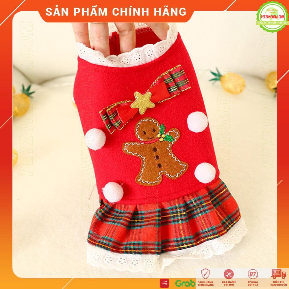 Áo mùa đông Noel chó mèo ️ FREESHIP ️ thời trang chó mèo, vải mềm nhẹ thoải mái sang trọng, giữ ấm cho chó mèo