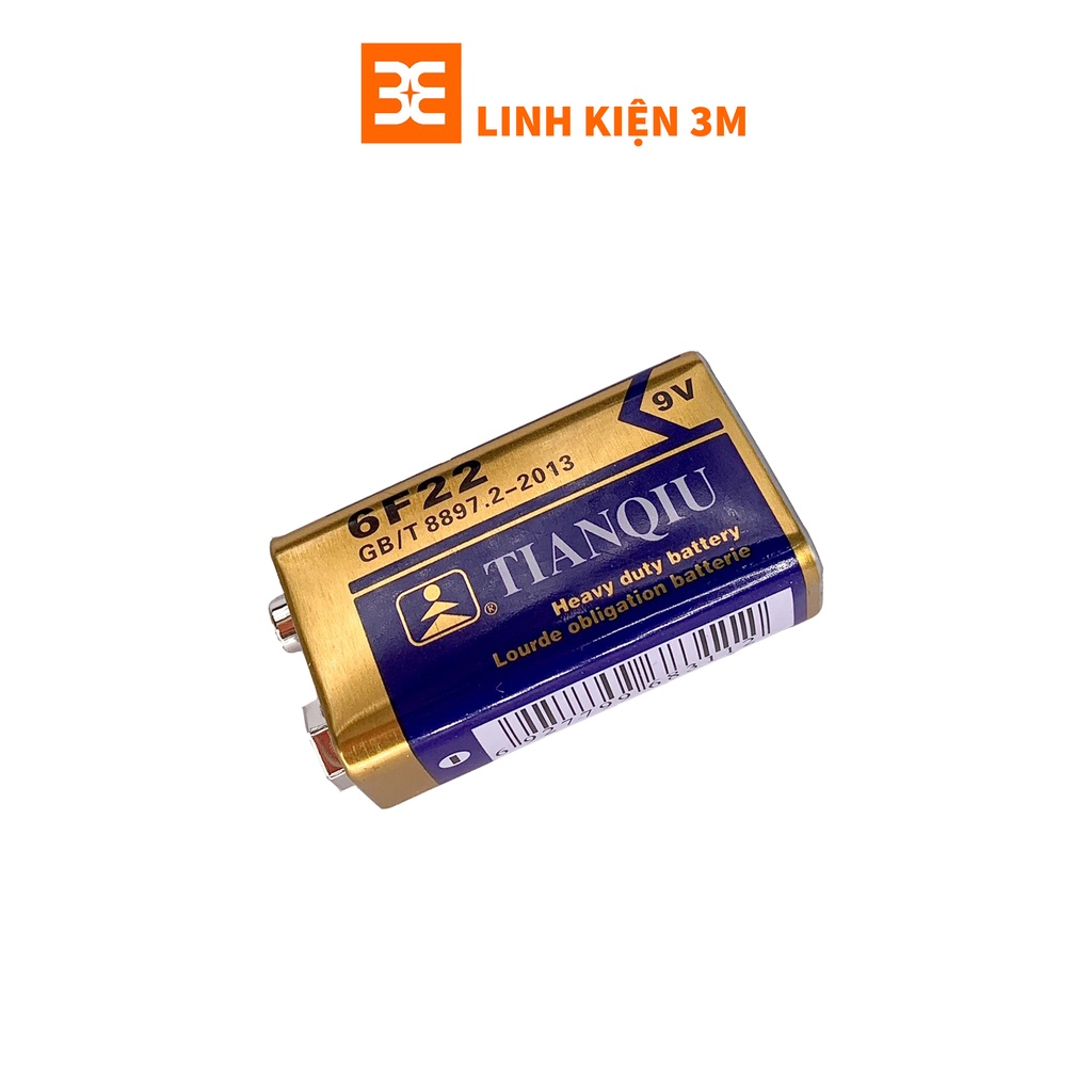 Pin 9V LOẠI XỊN ( MẪU NGẪU NHIÊN)